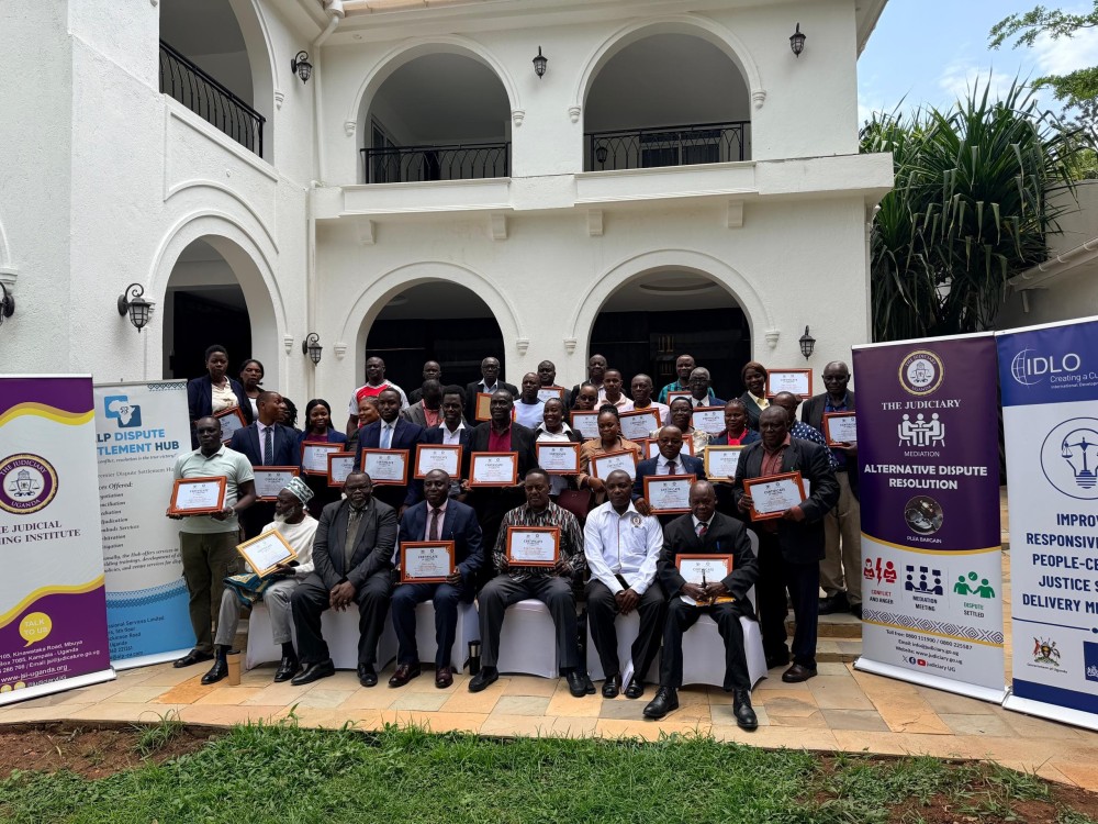 Justice Chibita Closes 40-Hour Intensive Executive Mediation Training in Mbale